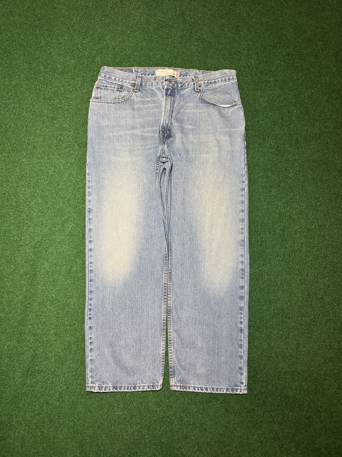 Levi's Y2K Levi’s 559 Relaxed Straight Fit Baggy Light Wash Jeans Size US 38 / EU 54 - 3 Thumbnail
