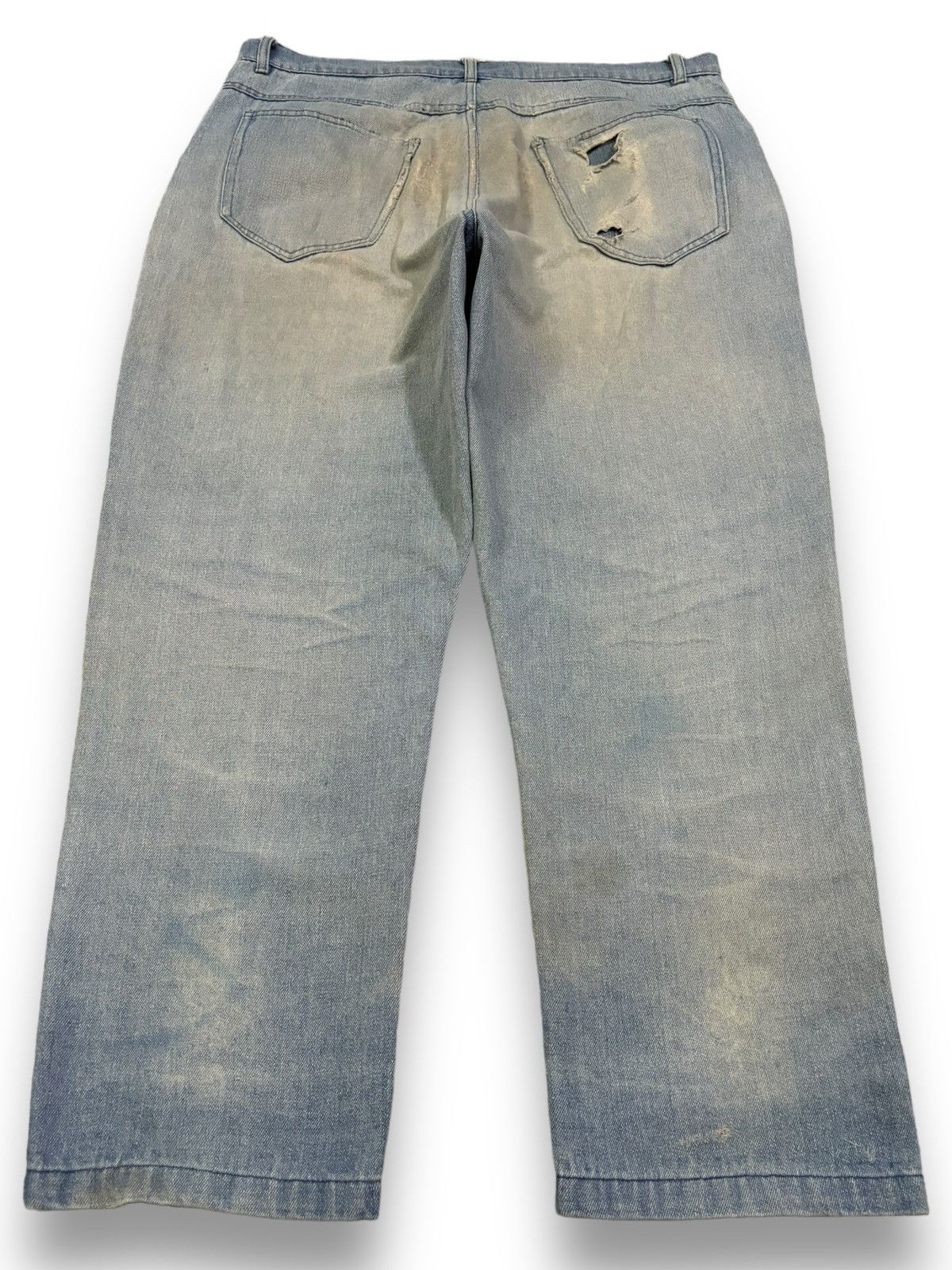 Kangol Vintage Kangol x Zip Five Loose Tapered Drop Crotch Jeans Size US 35 - 3 Thumbnail