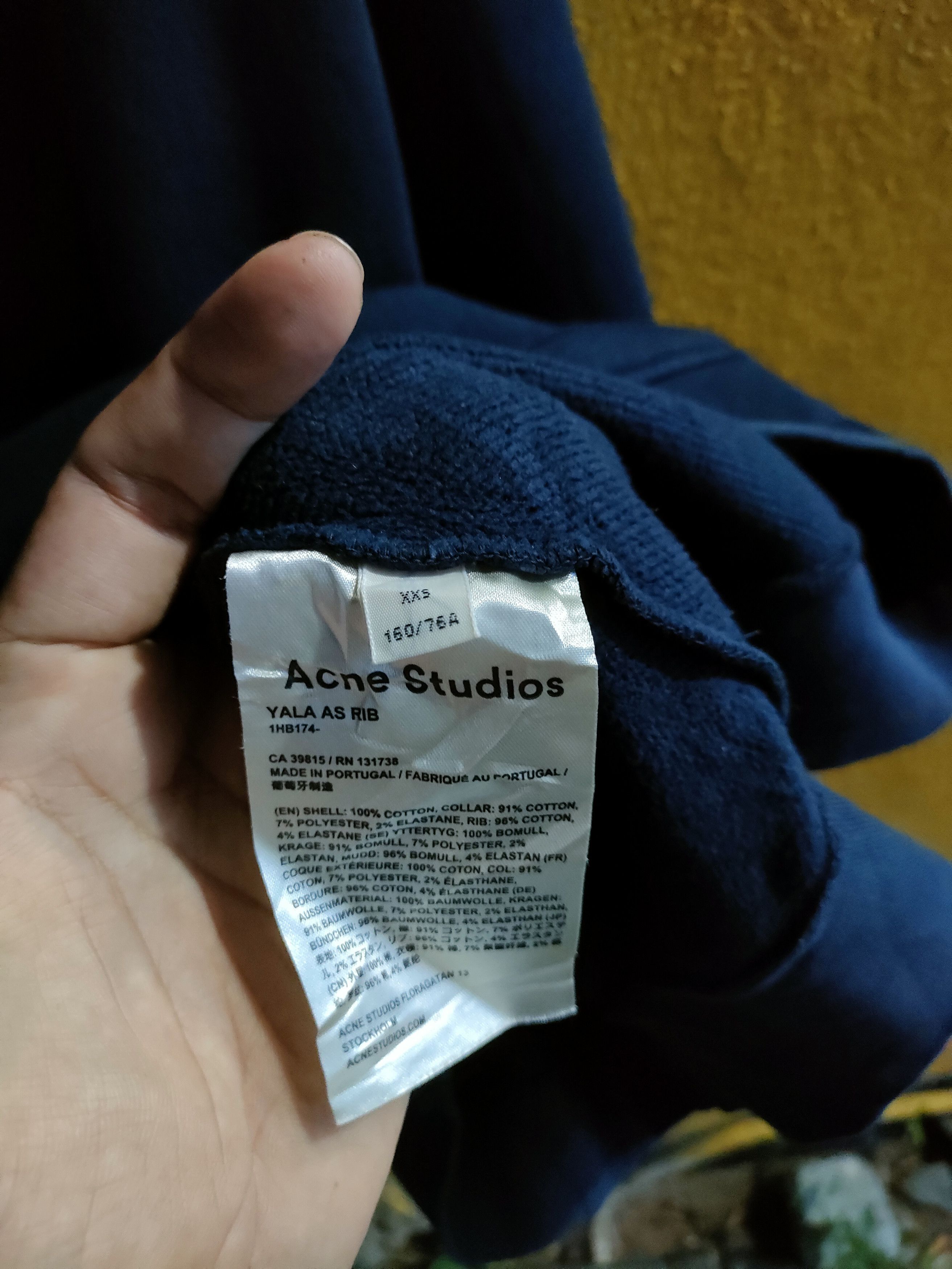 Acne Studios Acne Studios Yala As Rib Hoodie Size US XL / EU 56 / 4 - 5 Thumbnail