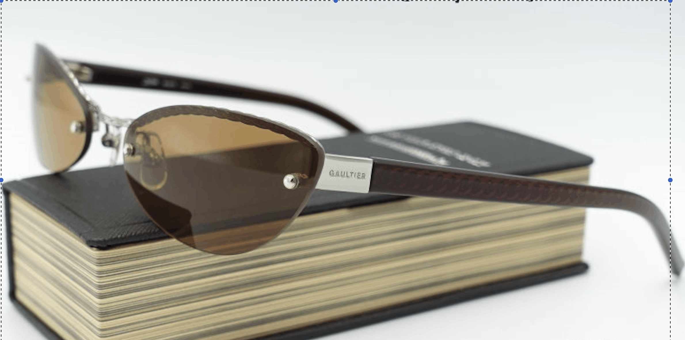Jean Paul Gaultier Jean Paul Gaultier JPG Vintage Sunglasses Half Rimless Size ONE SIZE - 3 Thumbnail