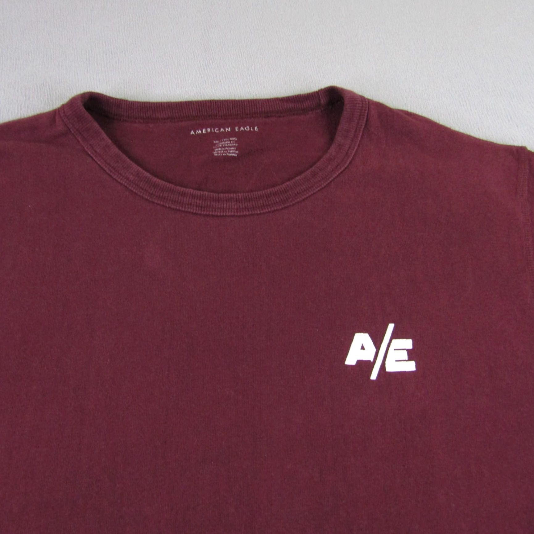 American Eagle Outfitters VINTAGE American Eagle Sweater Shirt Mens 2XL Red Pullover Crewneck Preppy Outdoor 90s Mens Size US XXL / EU 58 / 5 - 4 Thumbnail
