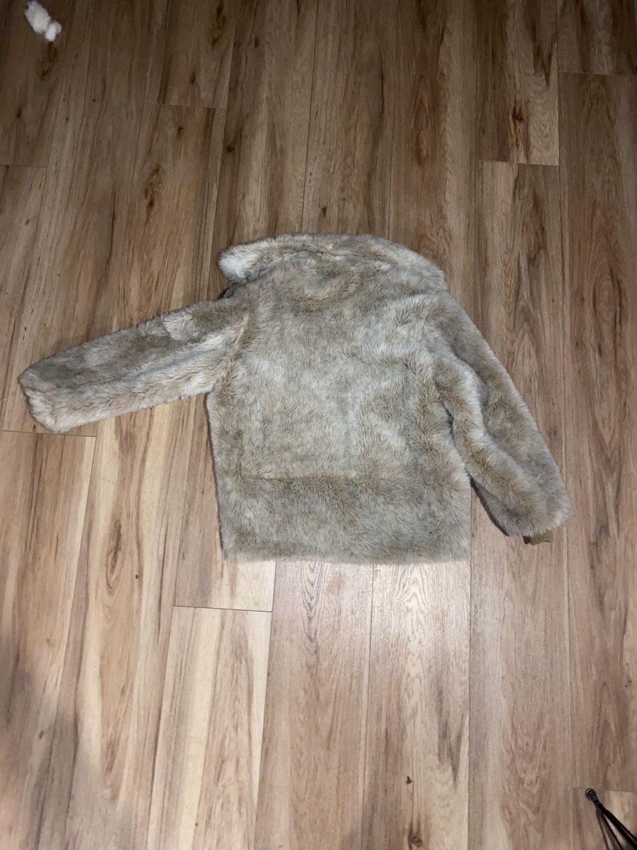 Vintage CRAZY GENUINE VINTAGE MADE IN THE U.S. FAUX FUR COAT Size L / US 10 / IT 46 - 3 Thumbnail