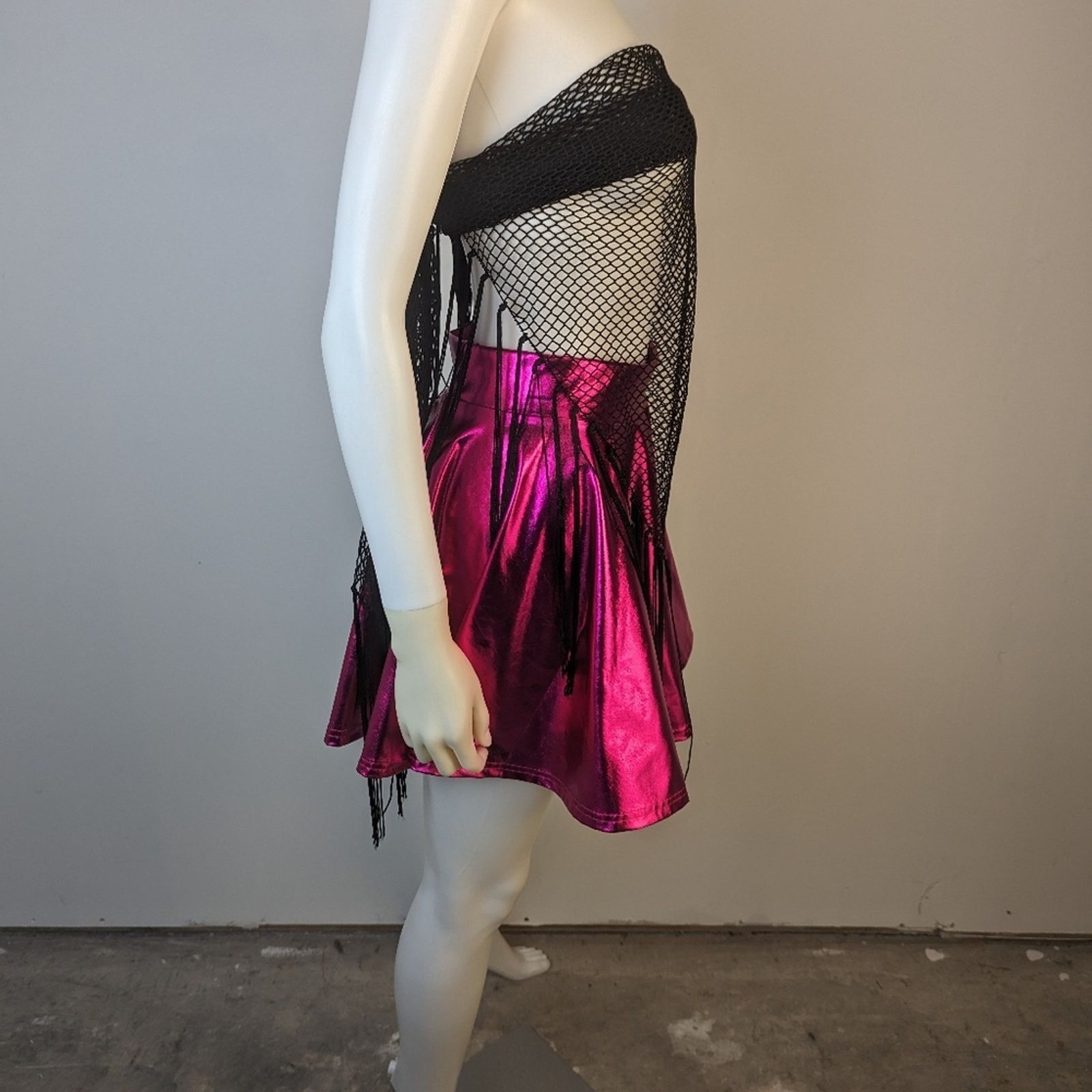 Other Urban Coco Fushia Mini Rave Skater Skirt / Small Size 27" / US 4 / IT 40 - 2 Thumbnail