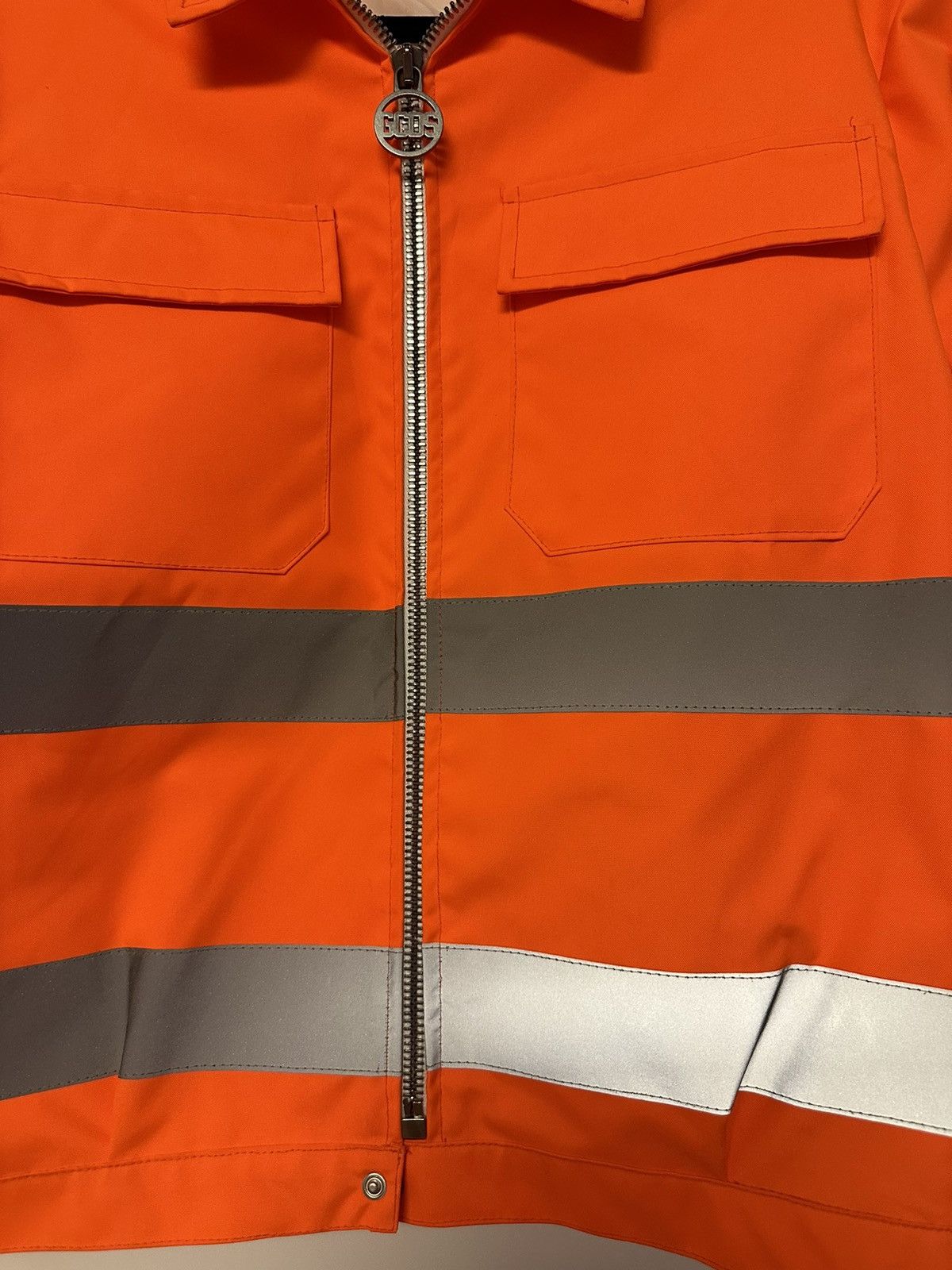 GCDS GCDS unisex worker jacket with reflectors. Size S. Oversized Size US S / EU 44-46 / 1 - 2 Thumbnail
