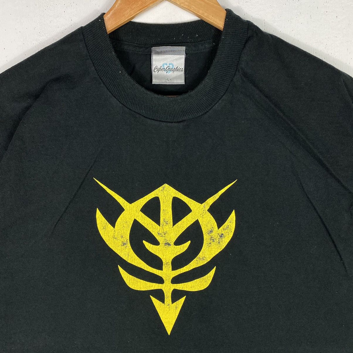 Cartoon Network × Japanese Brand × Vintage VINTAGE 90's GUNDAM SIEG ZEON LOGO ANIME OLD COSPA TEE Size US L / EU 52-54 / 3 - 3 Thumbnail