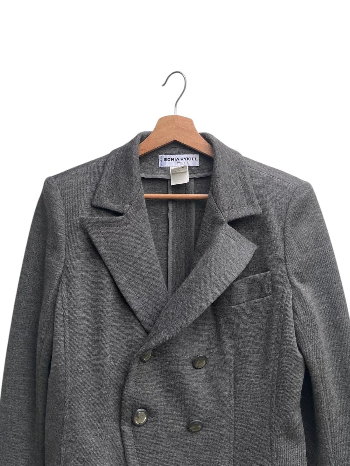 Sonia Rykiel Sonia Rykiel Double Breasted Wool Jacket Size M / US 6-8 / IT 42-44 - 7 Thumbnail