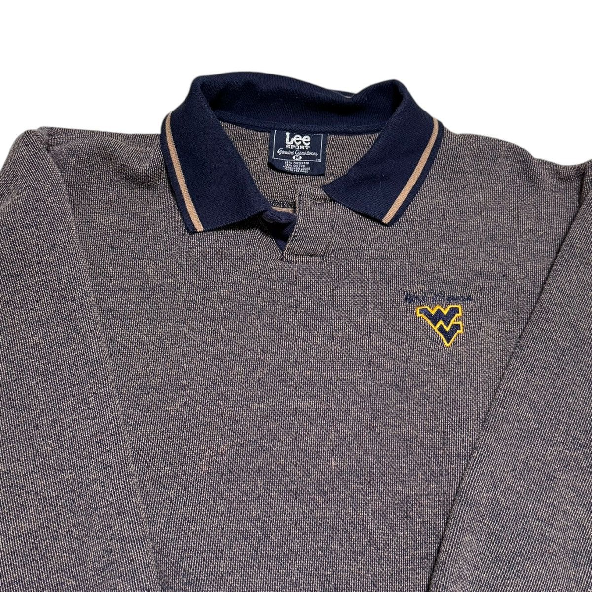 Lee × Vintage Vintage West Virginia University Collared Sweatshirt Adult M Size US M / EU 48-50 / 2 - 2 Thumbnail