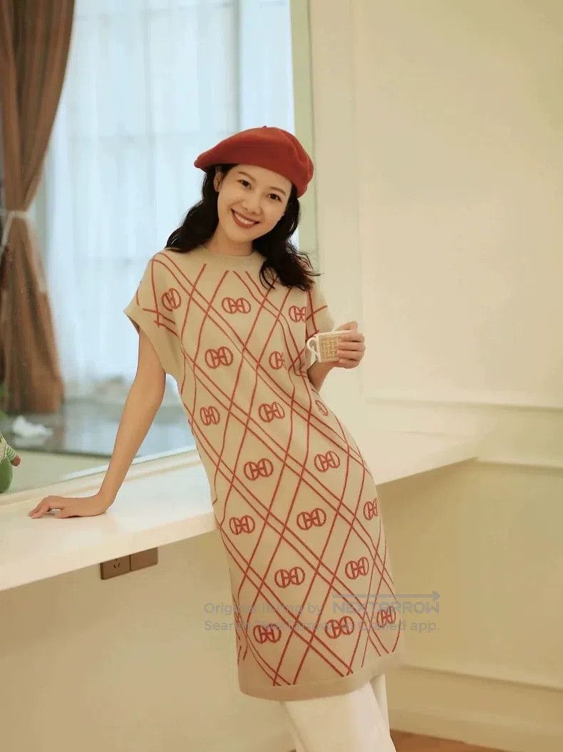 Hermes Hermes Pig nose logo all-over print dress Size XS / US 0-2 / IT 36-38 - 1 Thumbnail
