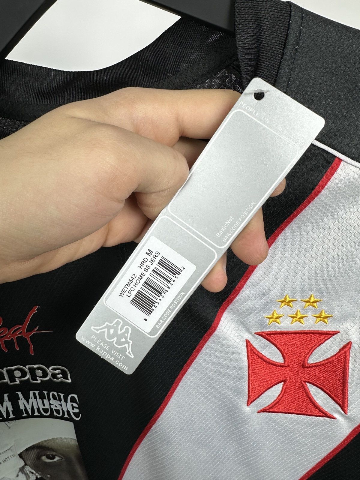 Kappa Playboy Carti x Vasco da Gama Jersey Football Custom T Shirt Size US M / EU 48-50 / 2 - 12 Thumbnail