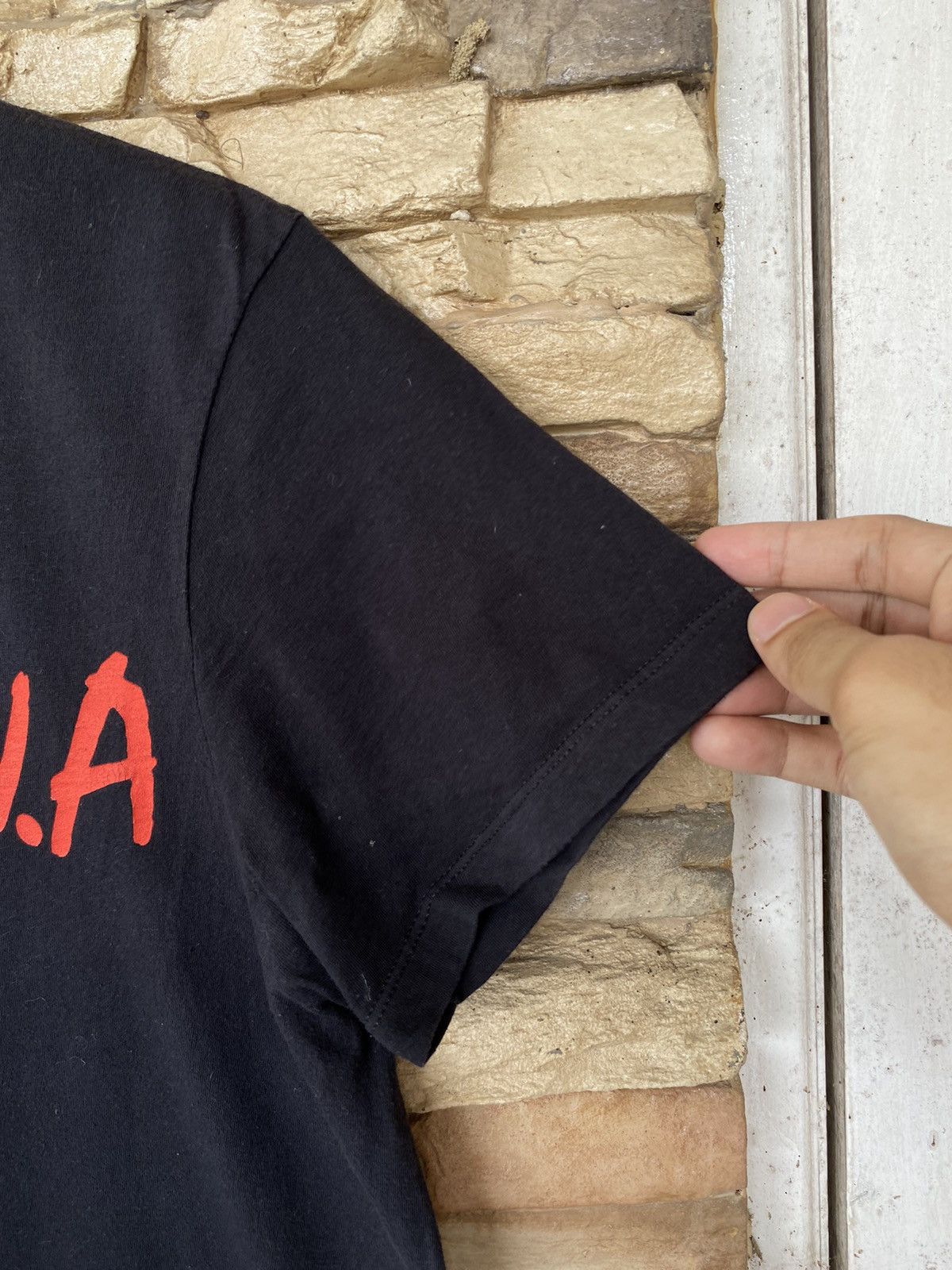 Rap Tees Vintage NWA Straight Outta Compton N.W.A Eazy E Ice Cube Tee Size US L / EU 52-54 / 3 - 6 Thumbnail