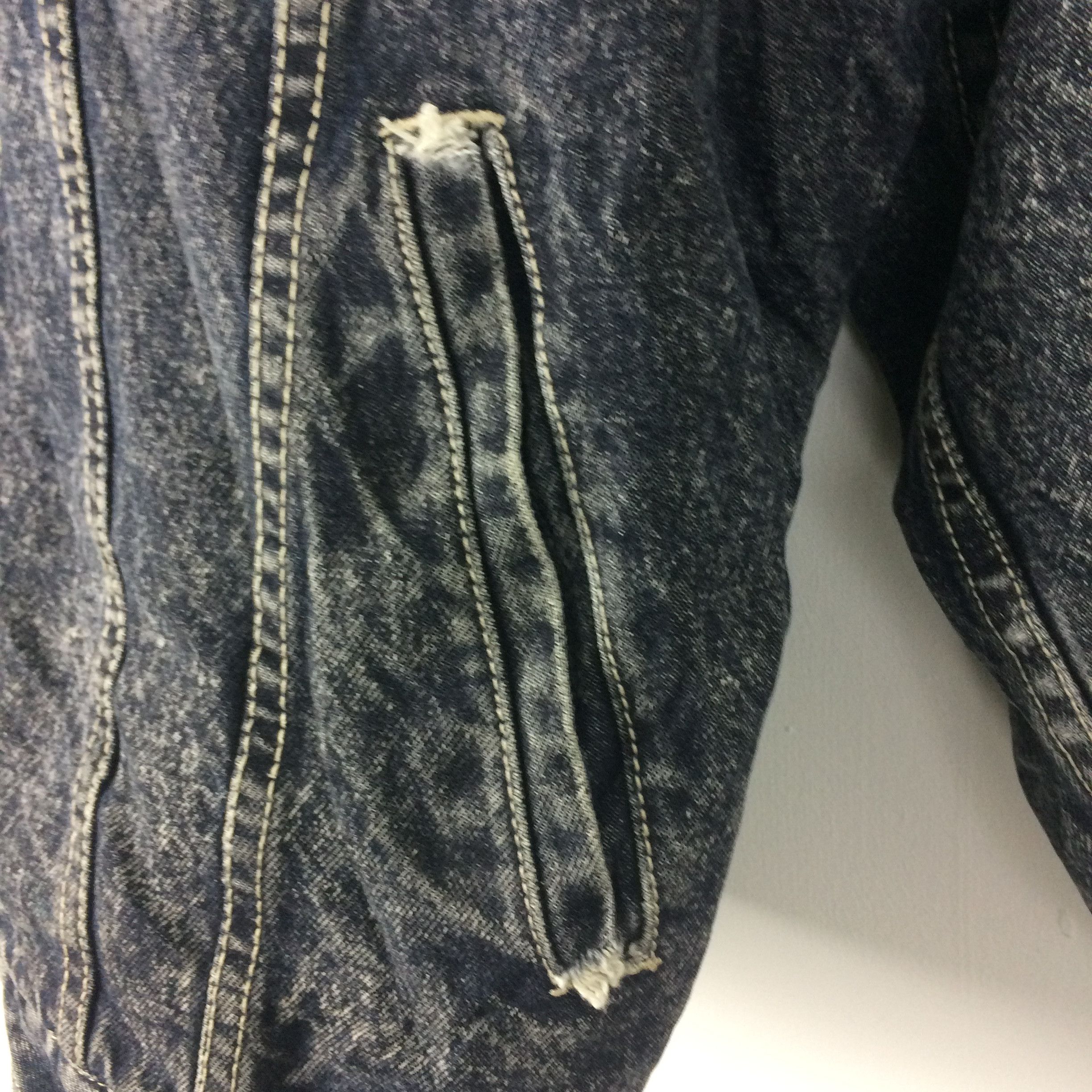 Vintage Z1 VTG EXPRESS HEAD COLLECTION SHERPA TRUCKER DENIM JACKET Size US XL / EU 56 / 4 - 9 Thumbnail