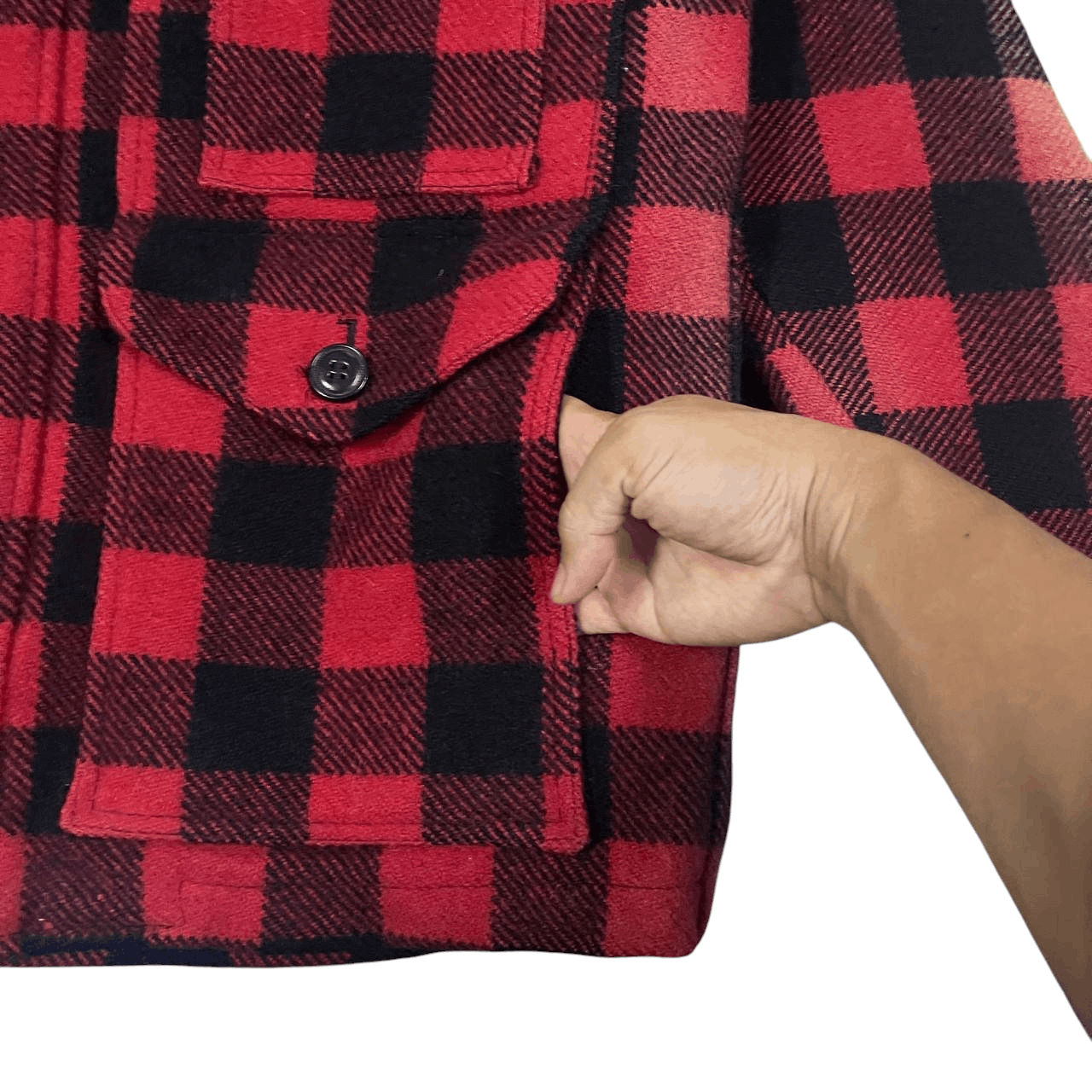 Filson Vintage Eddie Bauer Double Mackinaw Cruiser Wool Jacket Size US M / EU 48-50 / 2 - 8 Thumbnail
