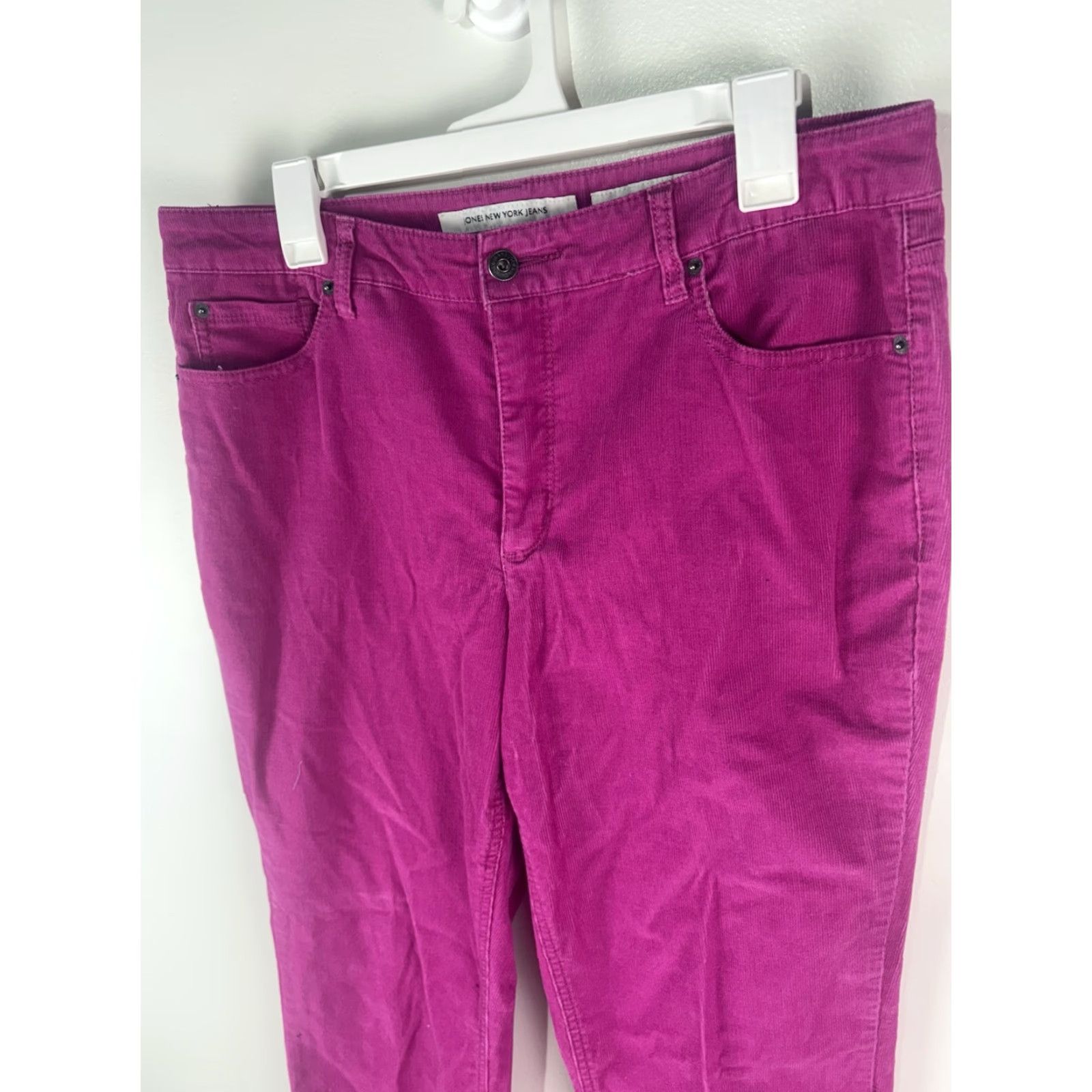 Jones New York Jones New York Pink Corduroy Straight Pants Womens Size 14 Regular 90s Size 36" / US 14 / IT 50 - 2 Thumbnail