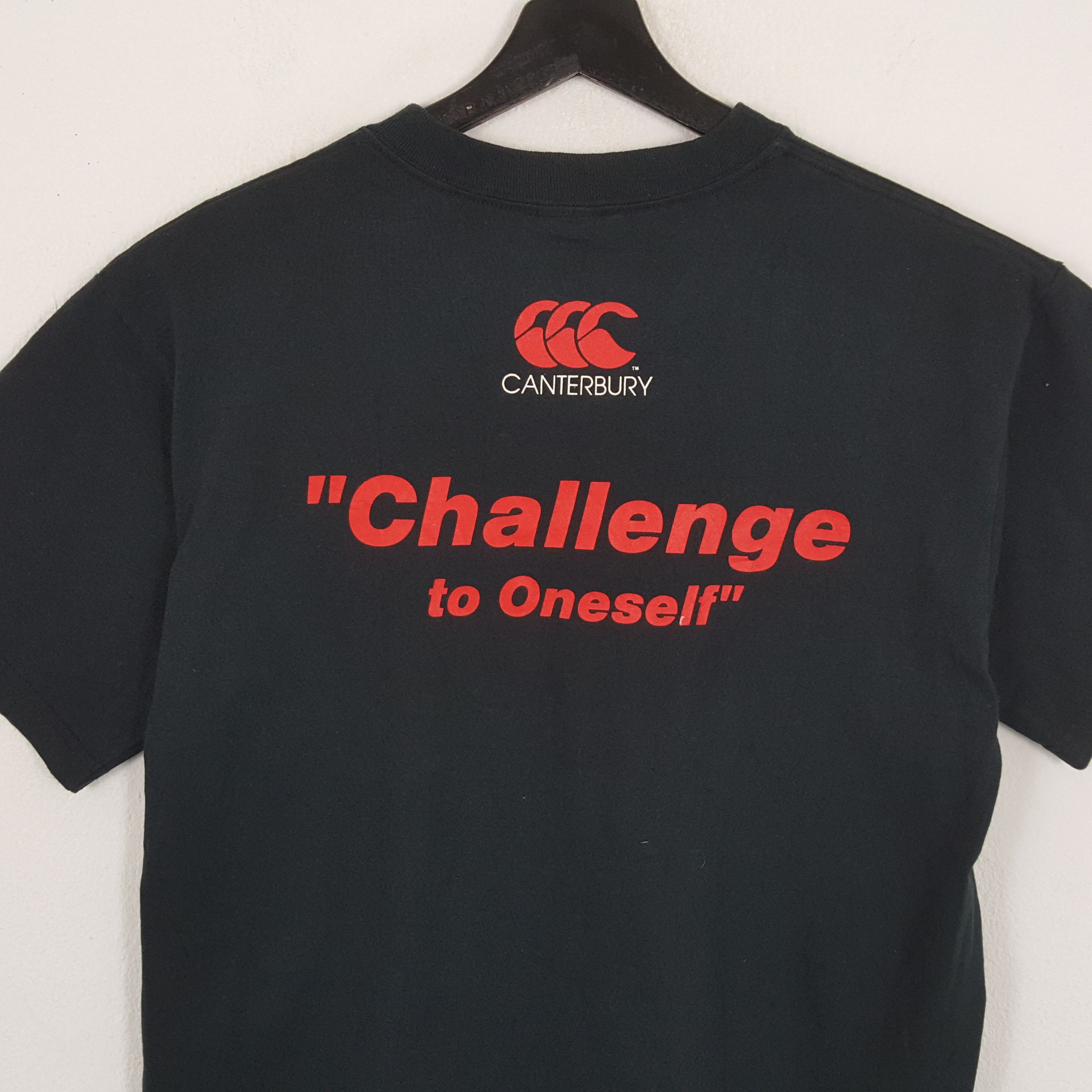 Canterbury of New Zealand × Vintage BRAVE LUPUS Canterbury Logo Design Tshirt Size US M / EU 48-50 / 2 - 4 Thumbnail