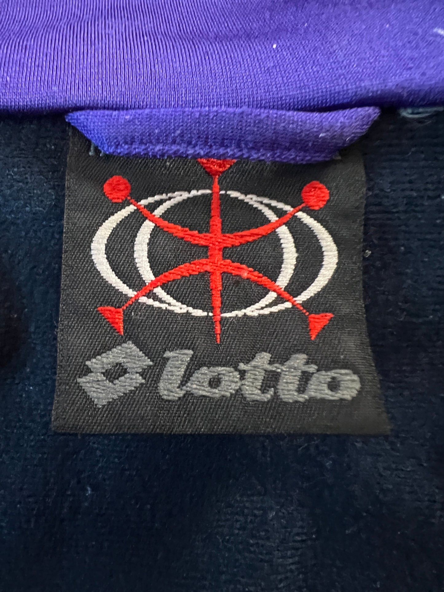 Lotto Sport × Vintage 90s Lotto Side Tape Logo Vintage Men's Track Jacket - L Size US XL / EU 56 / 4 - 4 Thumbnail
