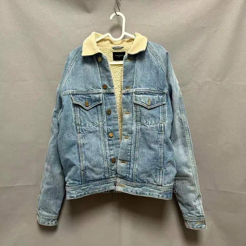 Fear of God Fear of God Lambfleece denim jacket Size US XS / EU 42 / 0 - 1 Thumbnail