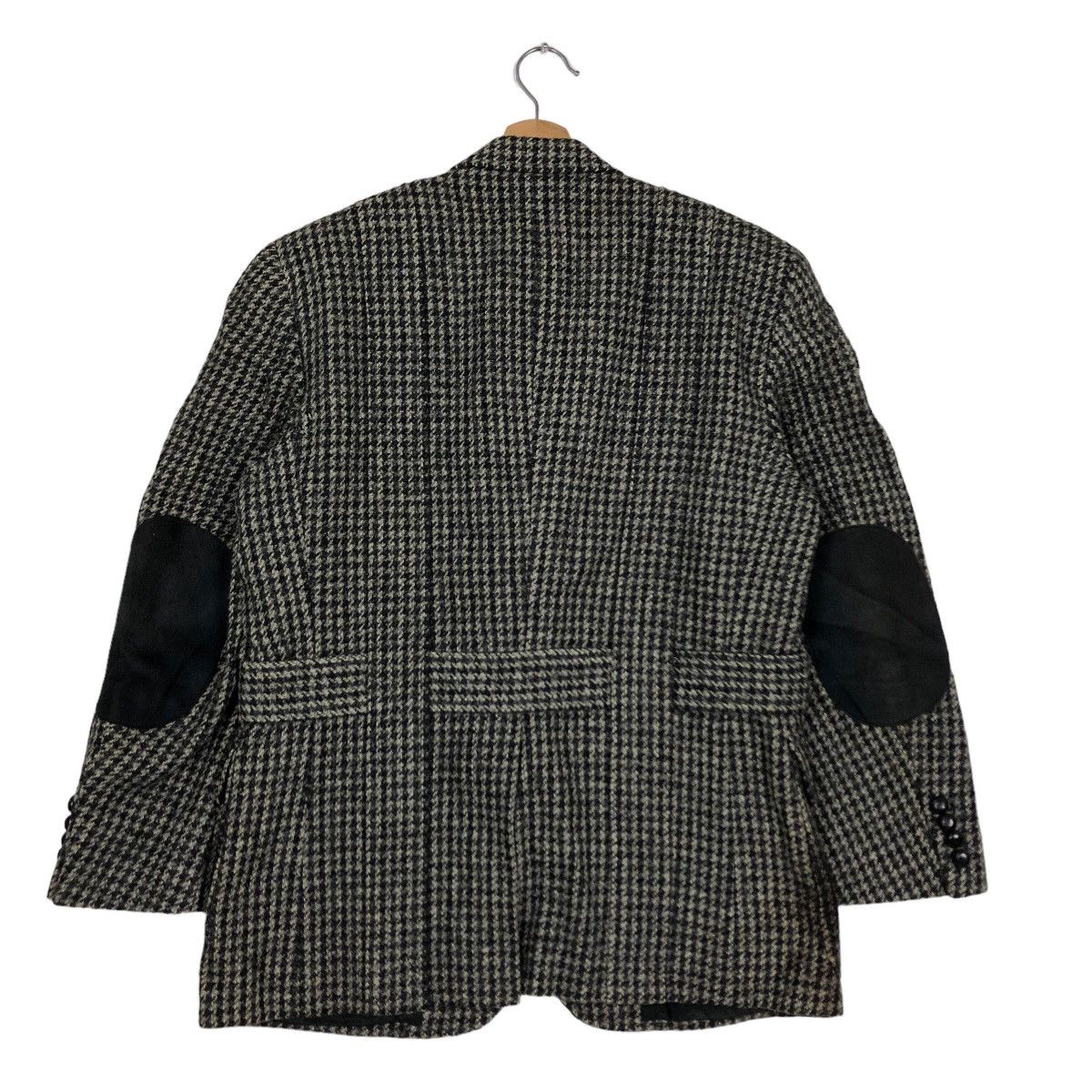 Harris Tweed 🔥80’s Vintage Harris Tweed Wool Jacket Herringbone Design Size M / US 6-8 / IT 42-44 - 8 Thumbnail