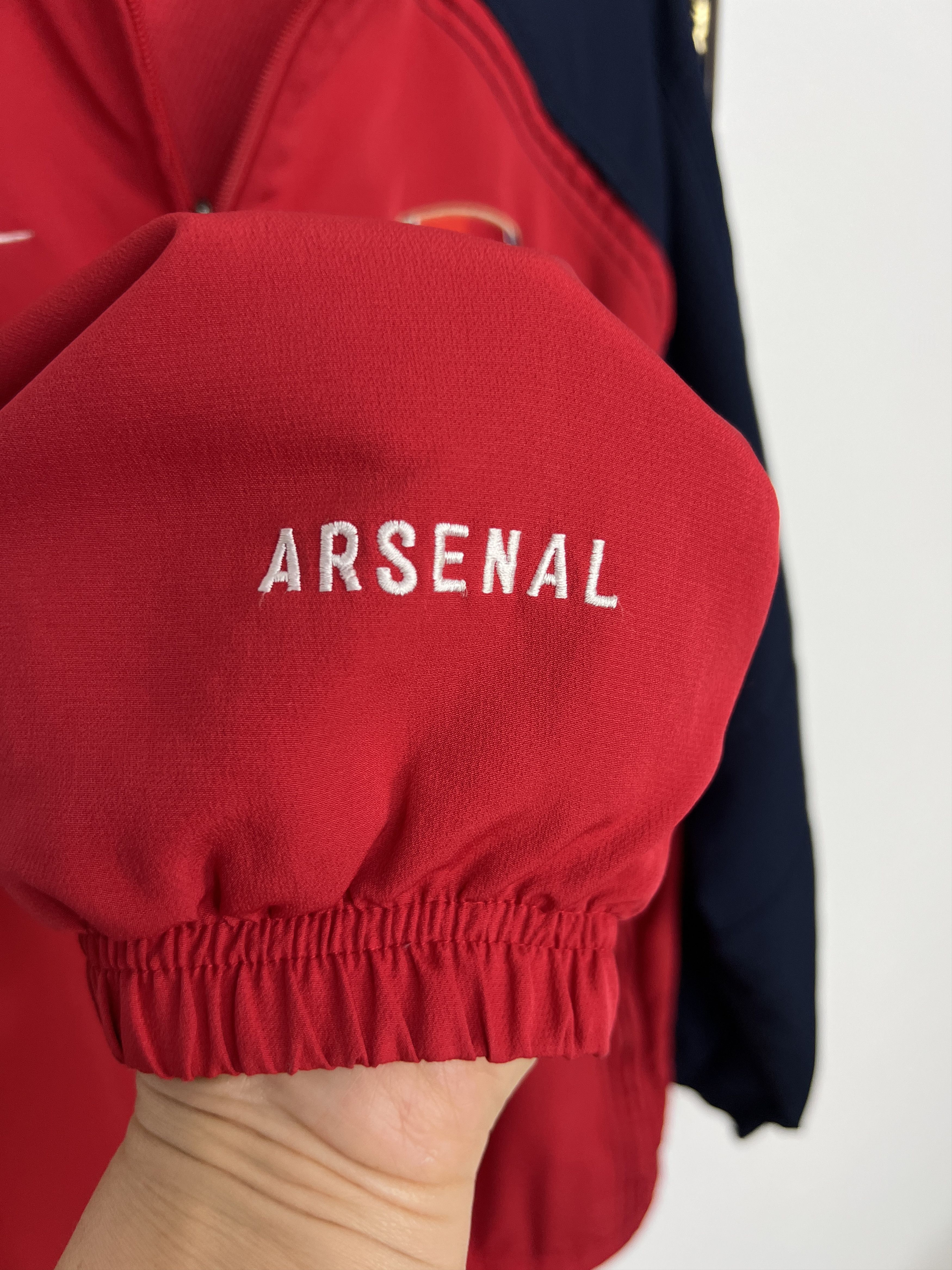Nike Vintage 2000's Arsenal Jacket Soccer Track Top Gunners Rare Size US L / EU 52-54 / 3 - 4 Thumbnail