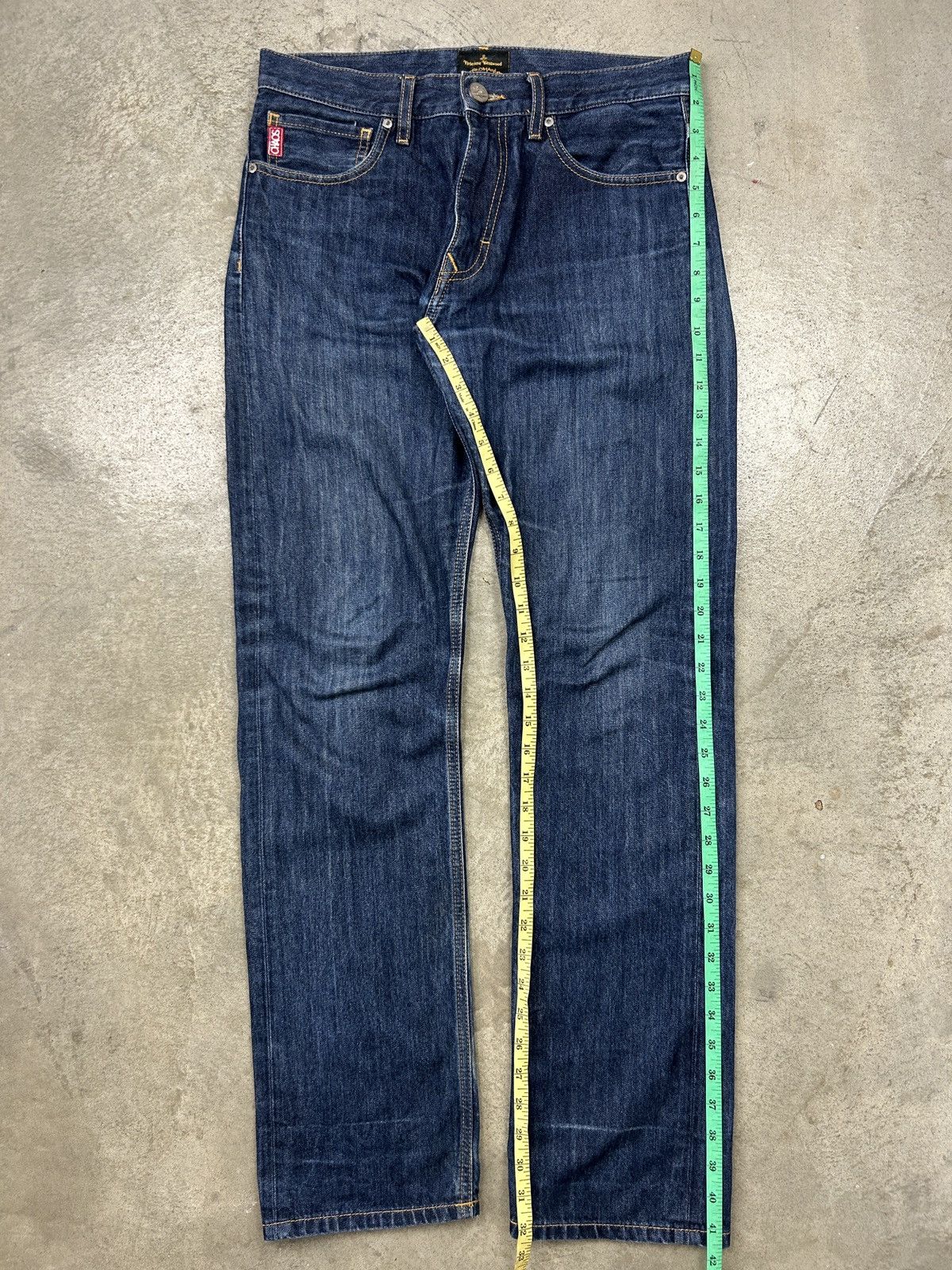 Vivienne Westwood Vivienne Westwood - Chaos Denim Jeans Size US 31 - 14 Thumbnail