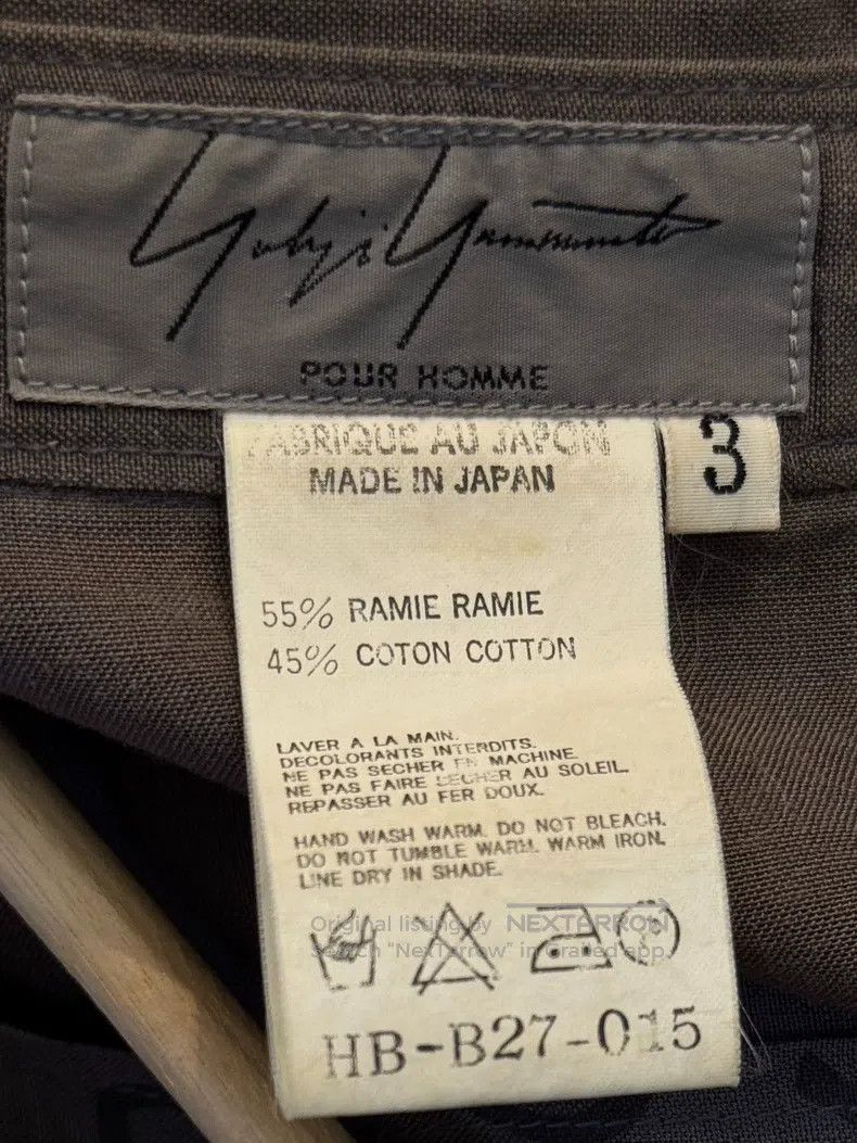 Yohji Yamamoto Yohji Yamamoto 00 SS bad period German shirt Size US L / EU 52-54 / 3 - 3 Thumbnail
