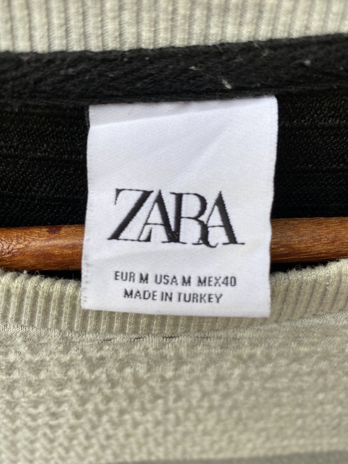 Zara Zara Women Sweatshirt Pullover Jumper Crewneck Size M Size M / US 6-8 / IT 42-44 - 7 Thumbnail