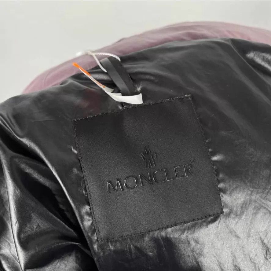 Moncler Moncler Purple Short Zip High Neck Puffer Jacket 1 Size S / US 4 / IT 40 - 3 Thumbnail