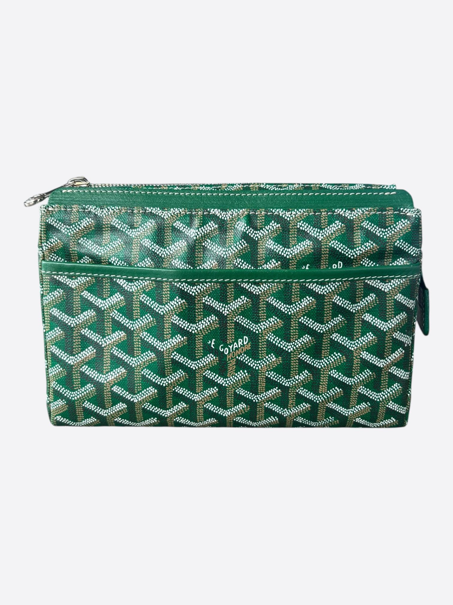 Goyard Goyard Green Miroir PM Toiletry Bag Size ONE SIZE - 1 Thumbnail