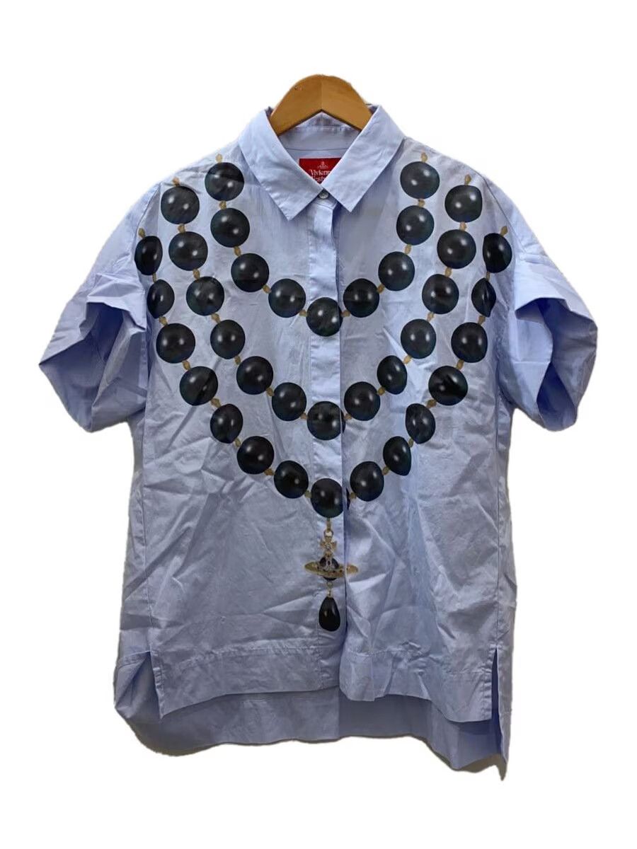 Vivienne Westwood Pearl Orb Print Short Sleeve Button Shirt Size US M / EU 48-50 / 2 - 1 Thumbnail