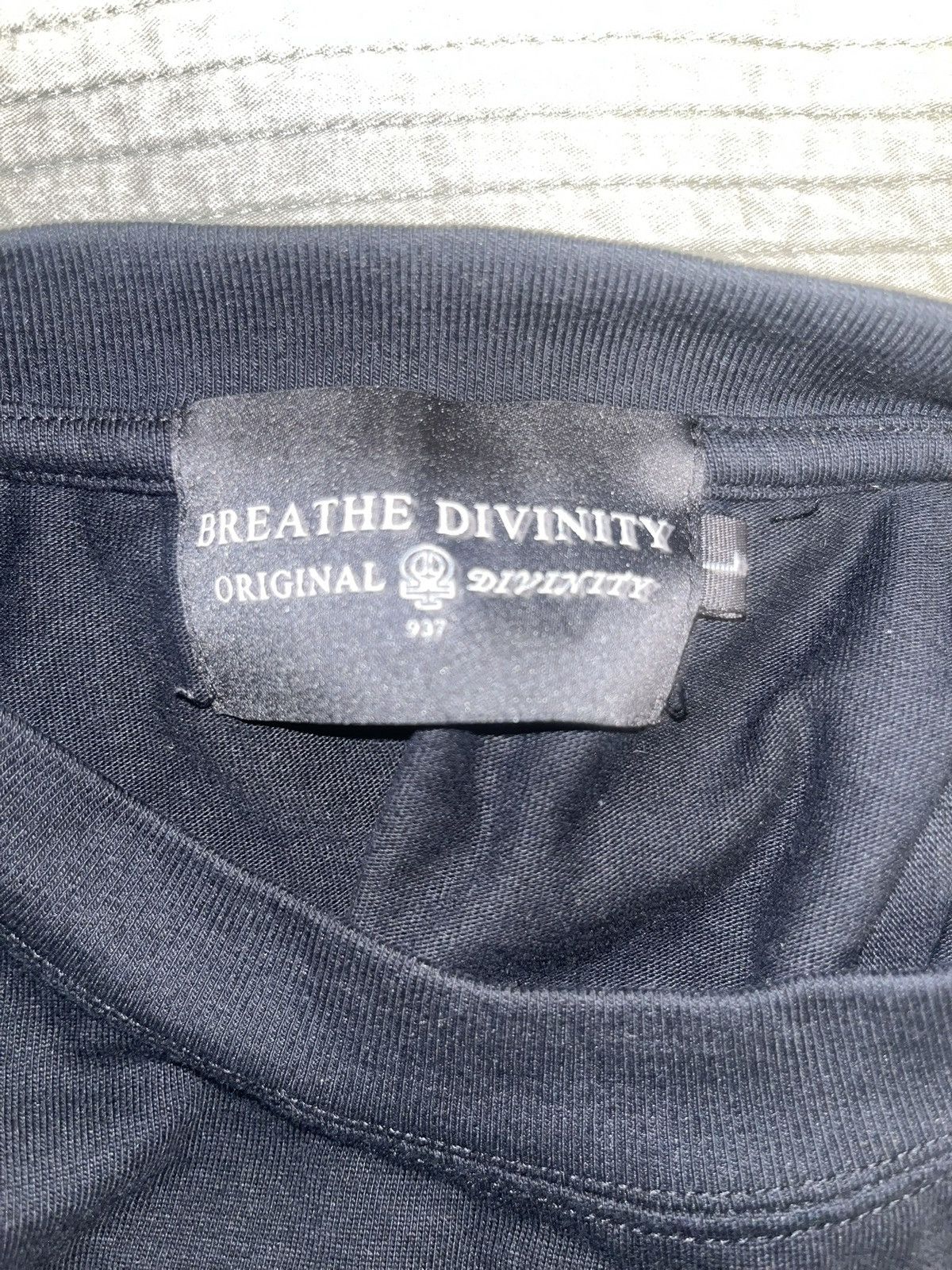 Other BreatheDivinity Blue Oversized T-Shirt Size US L / EU 52-54 / 3 - 3 Thumbnail