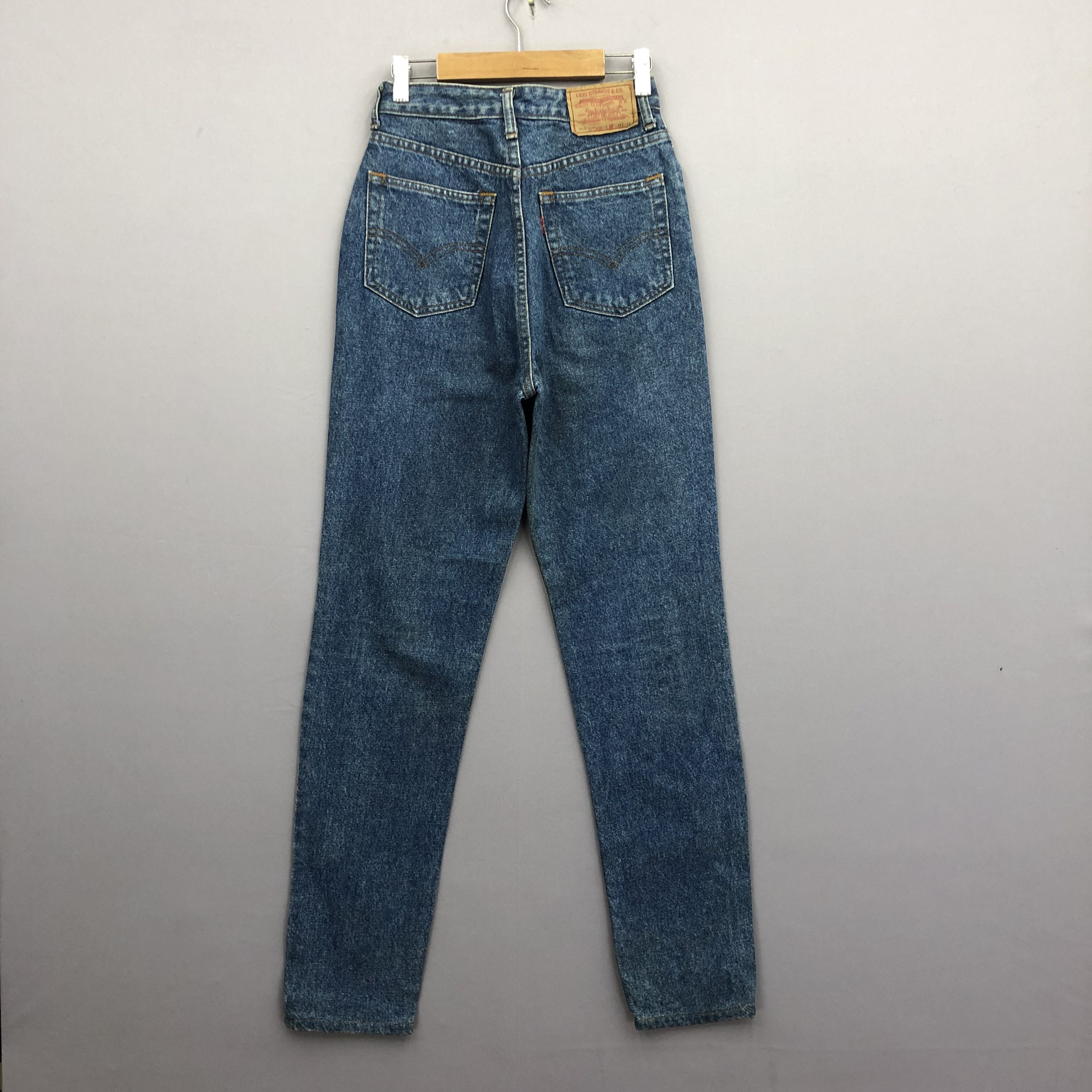 Levi's Vintage Levis 606 Stone Wash Jeans Levi's Faded Slim Denim Size 24" / US 00 / IT 34 - 2 Thumbnail