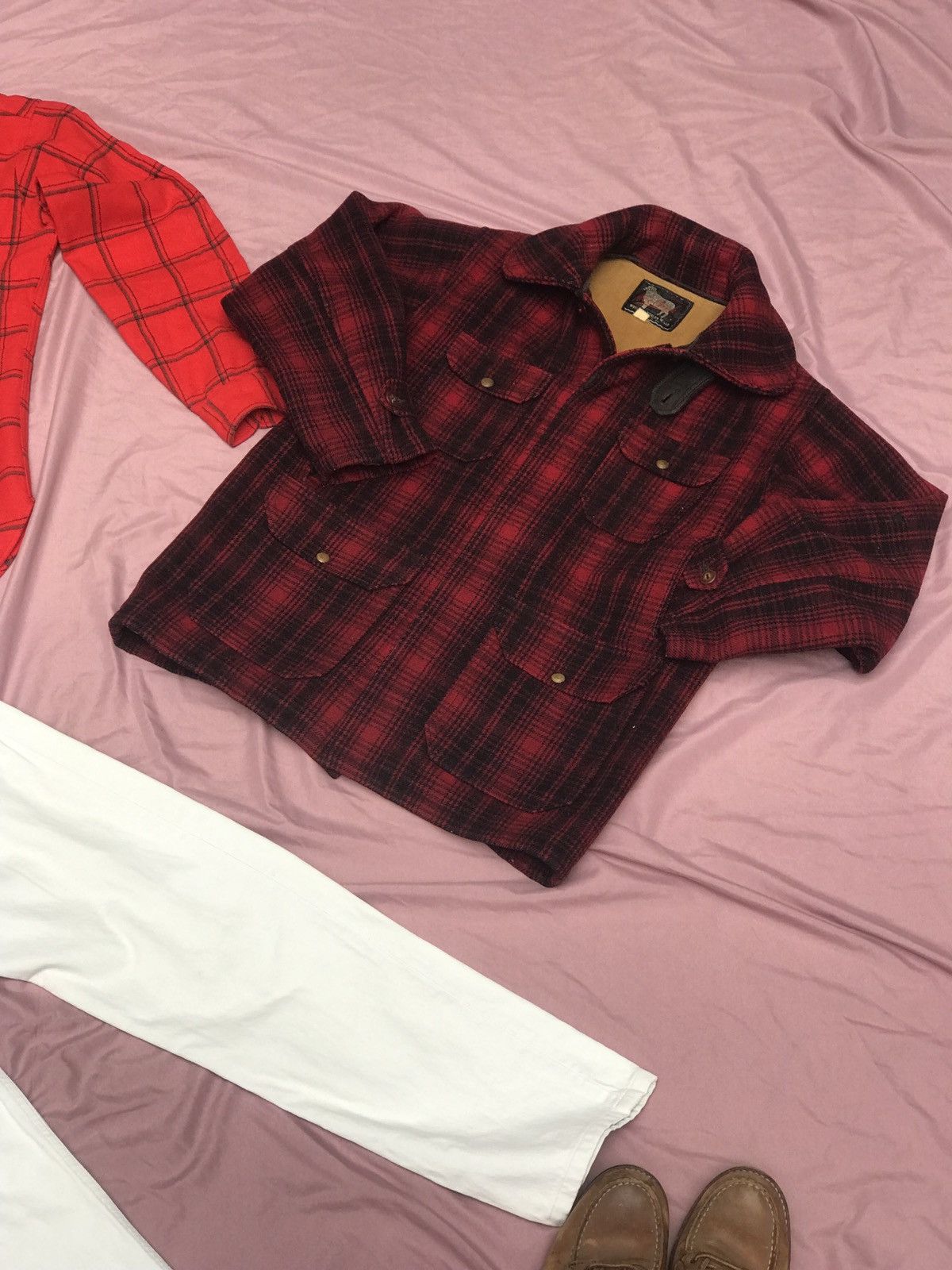 Vintage × Woolrich Woolen Mills WOOLRICH MADE IN USA VINTAGE HEAVY WOOL JACKET Size US L / EU 52-54 / 3 - 3 Thumbnail