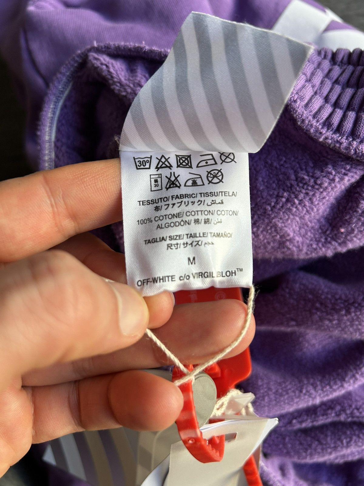 Off-White Off-White Peace ☮️ hoodie M new Size US M / EU 48-50 / 2 - 5 Thumbnail