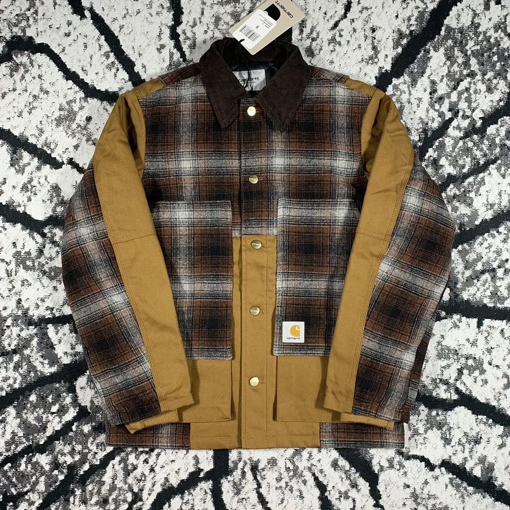 Carhartt CARHARTT HIGHLAND JACKET DENIM WOOL AMERICAN STYLE Size US S / EU 44-46 / 1 - 2 Thumbnail
