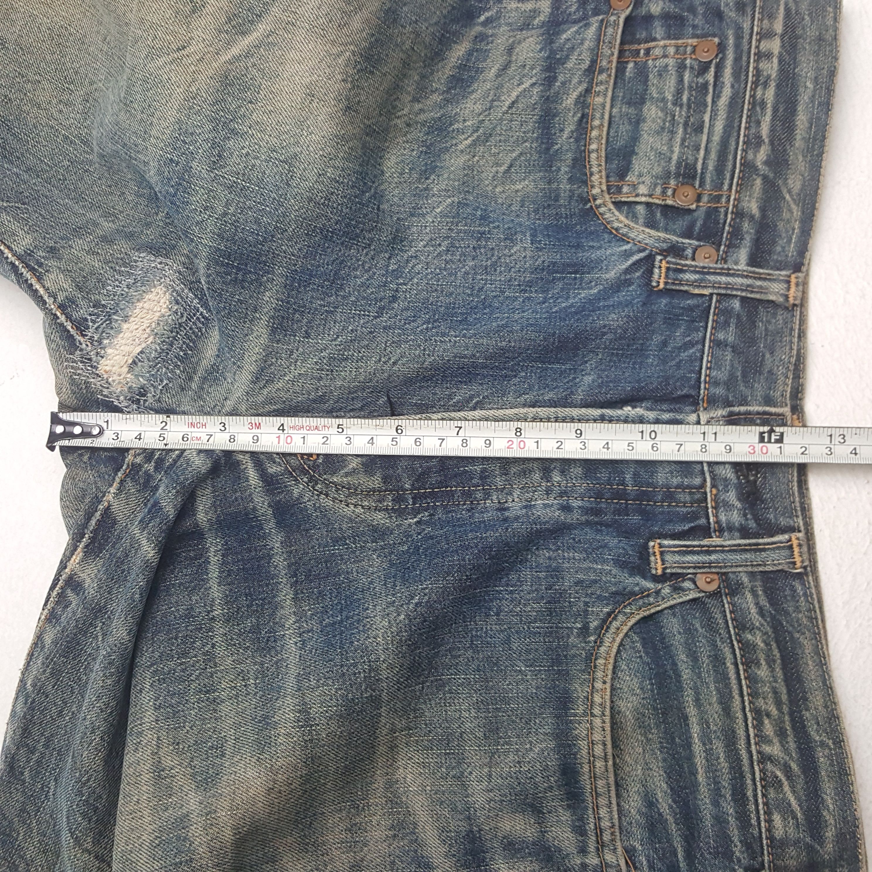 45rpm × Vintage Vintage 45rpm Selvedge Japanese Brand Denim Jeans Size US 30 / EU 46 - 10 Thumbnail