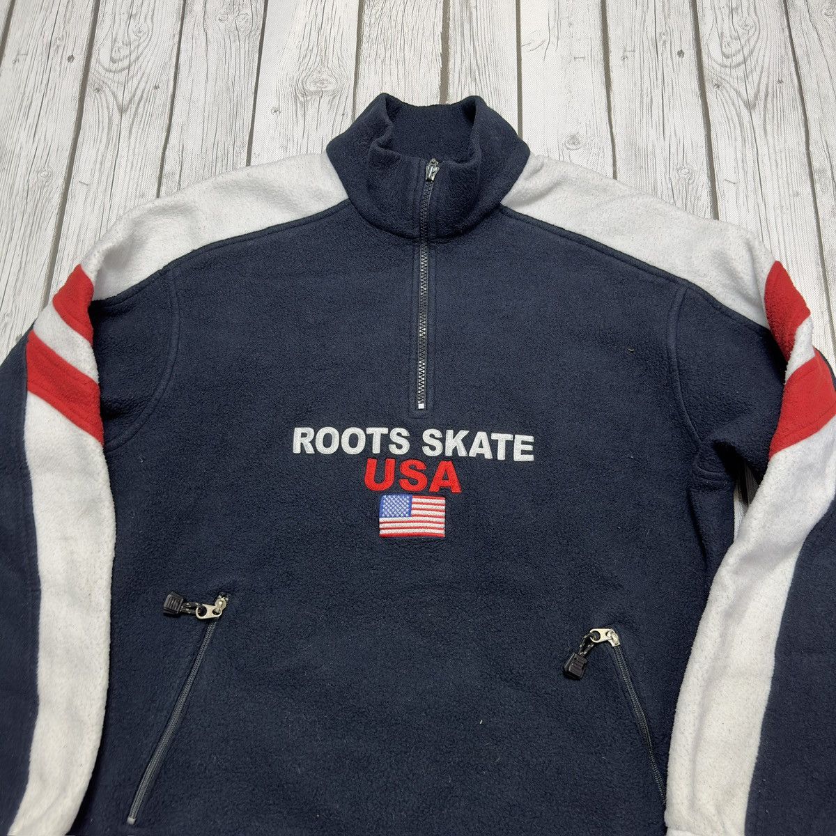 Roots × USA Olympics × Vintage Vintage Team USA Skating sweatshirt Size US S / EU 44-46 / 1 - 3 Thumbnail