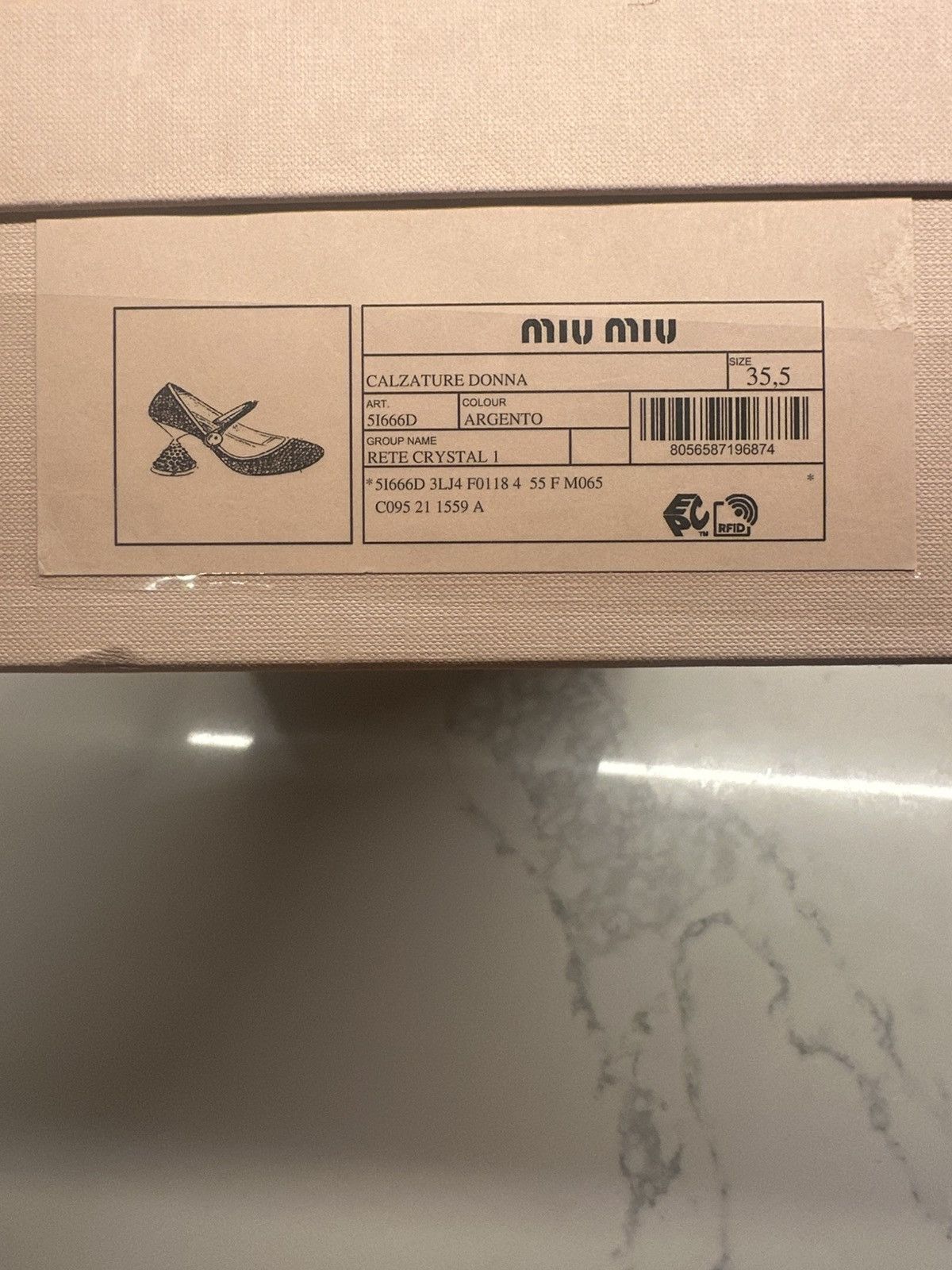 Miu Miu Miu Miu D'Orsay Pumps Size US 5.5 / IT 35.5 - 6 Thumbnail