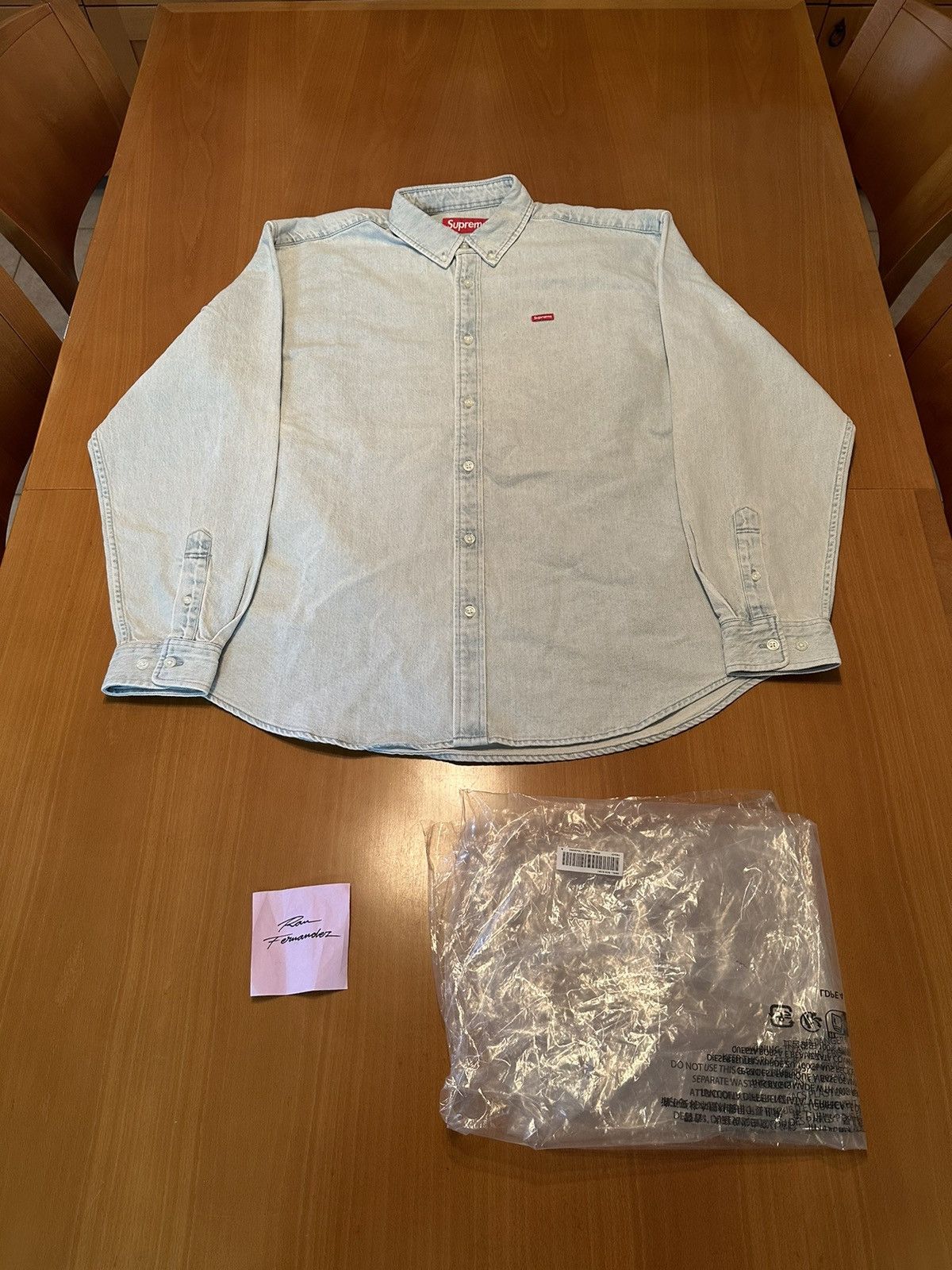 supreme / Small Box Shirt / Denim Supreme small box shirt FW24