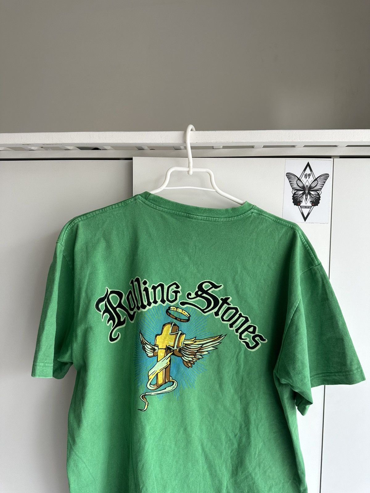 The Rolling Stones × Vintage vintage the rolling stones s00 s90 t-shirt with crystals Size US M / EU 48-50 / 2 - 5 Thumbnail