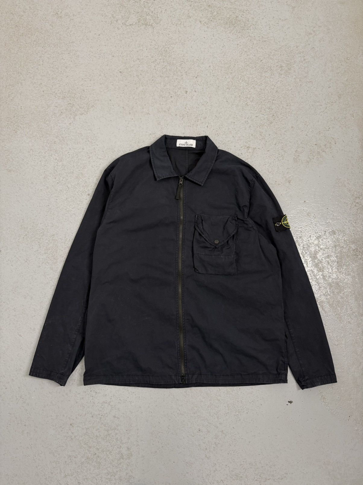 Stone Island Stone Island Brushed Overshot Jacket Size US XXL / EU 58 / 5 - 1 Thumbnail