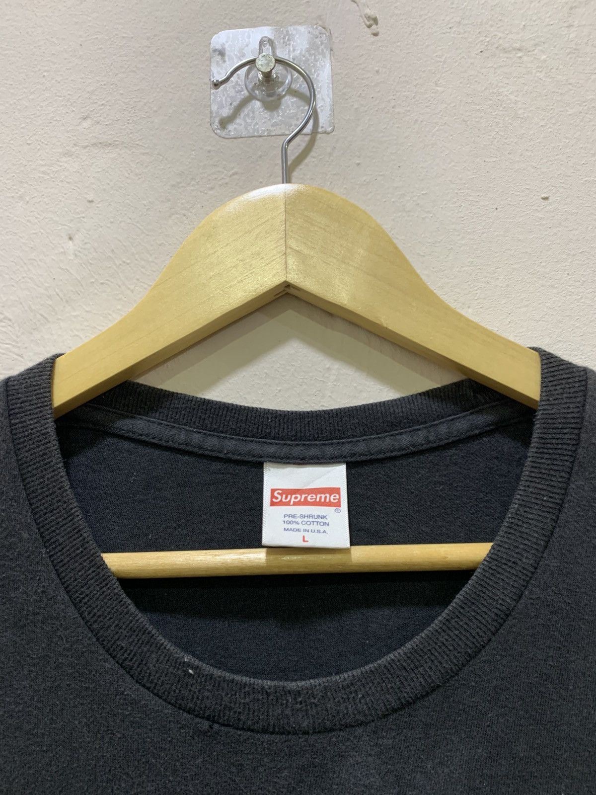 Supreme Supreme SS22 Top Shotta Tee- Black -L Size US L / EU 52-54 / 3 - 4 Thumbnail