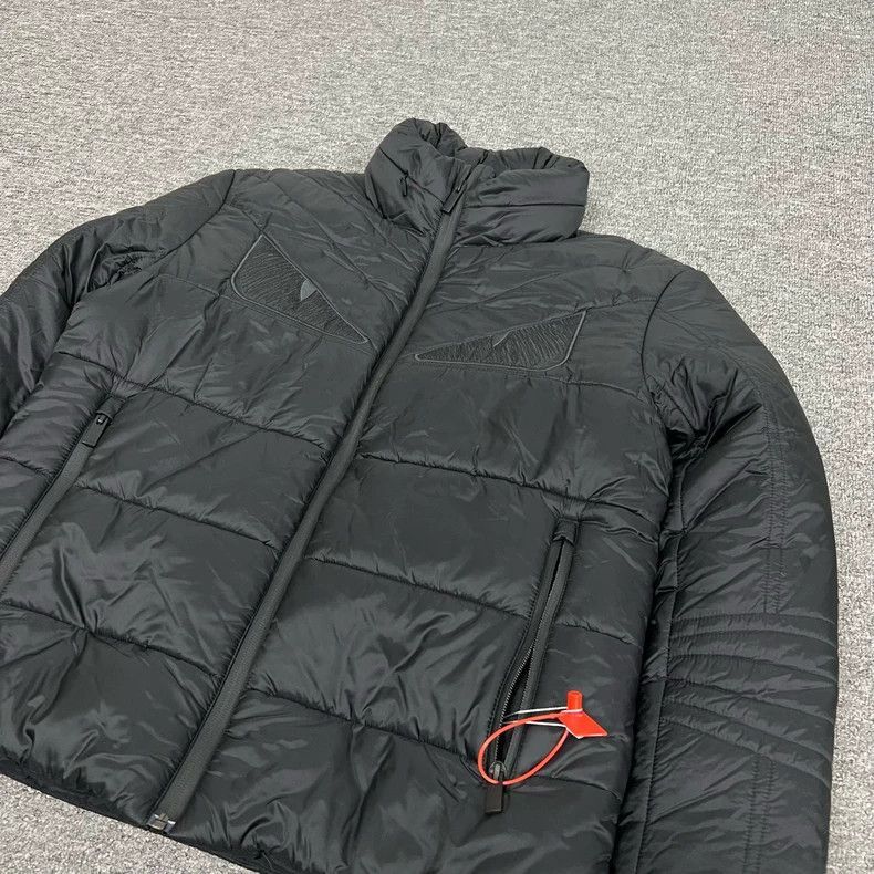 Fendi Fendi Small Demon Motorcycle Puffer Jacket Size US XL / EU 56 / 4 - 4 Thumbnail