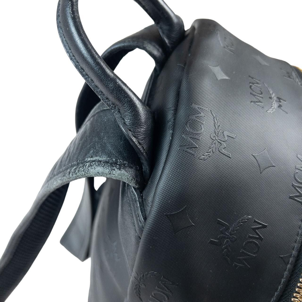 MCM Vintage MCM Monogram Leather Backpack Size ONE SIZE - 8 Thumbnail