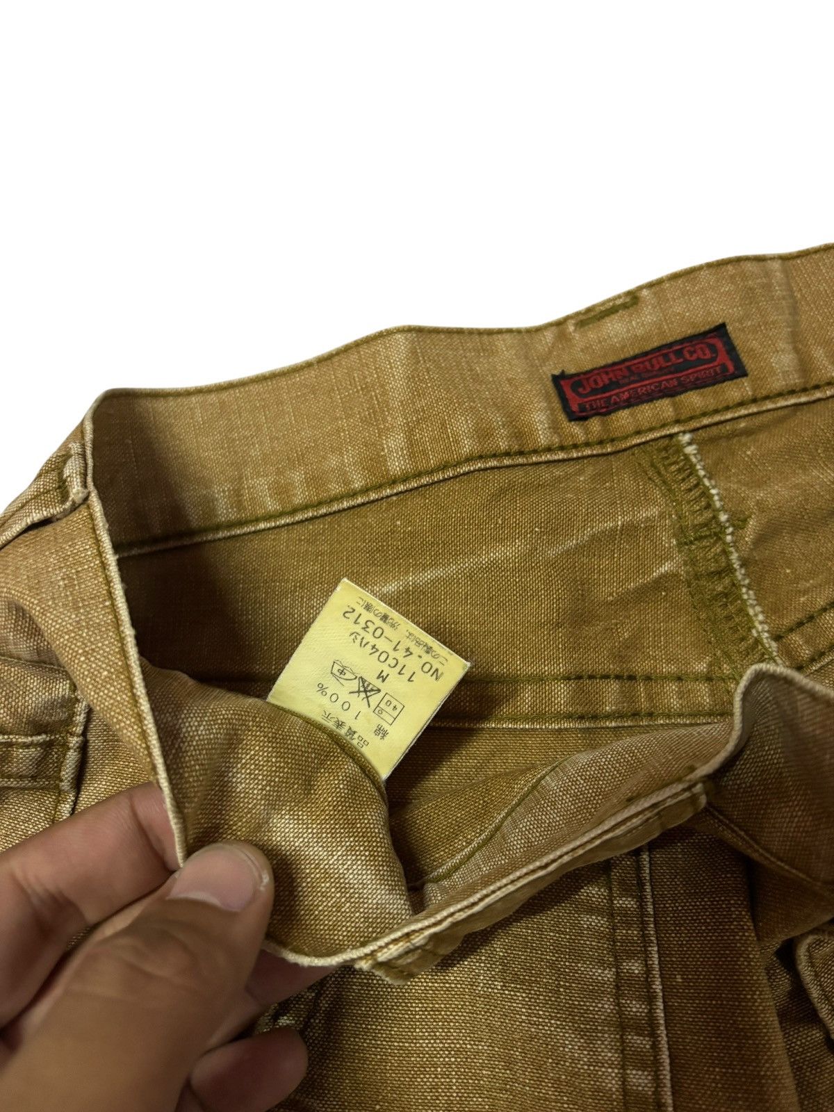 Johnbull Vtg John Bull Japan Bush Pants Distressed Jeans Size US 30 / EU 46 - 9 Thumbnail