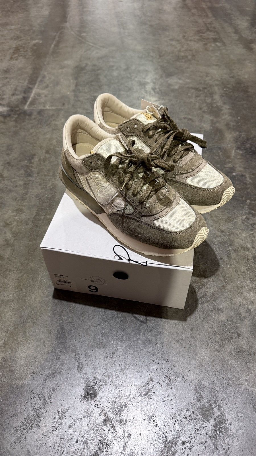 Visvim Visvim Dunand Trainer Grey – Size 9 – Brand New w/ Box Size US 9 / EU 42 - 1 Thumbnail