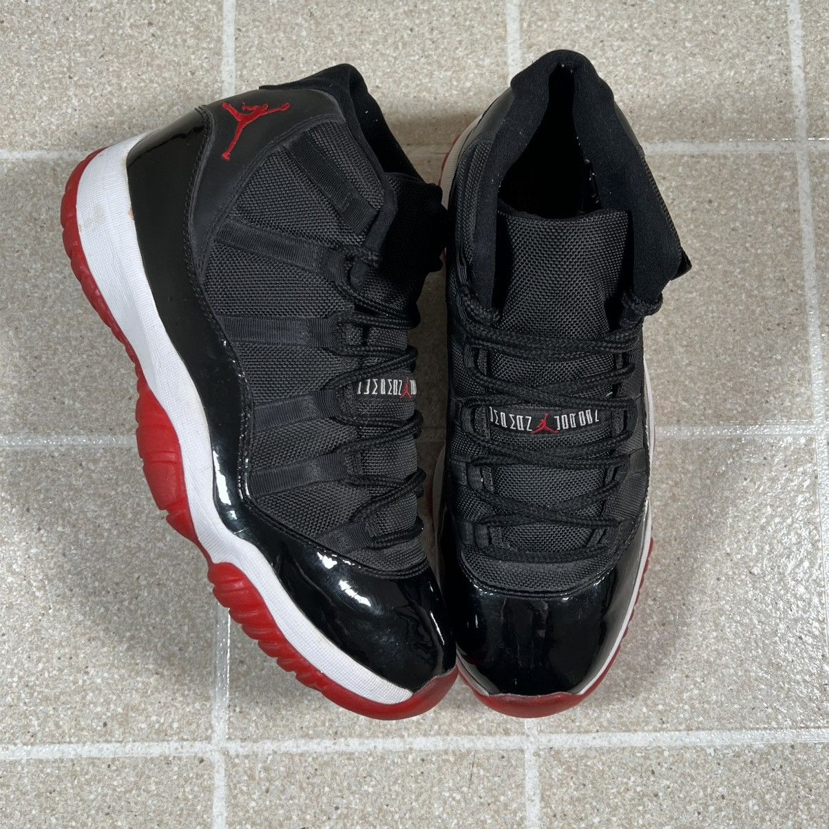 Jordan Brand Nike Air Jordan 11 Retro Countdown Pack CDP Playoff Bred 9.5 Size US 9.5 / EU 42-43 - 1 Thumbnail