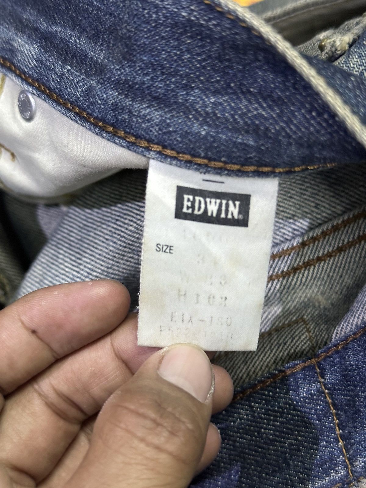 Edwin Vintage Edwin Extra Extreme Japan . Size US 34 / EU 50 - 6 Thumbnail