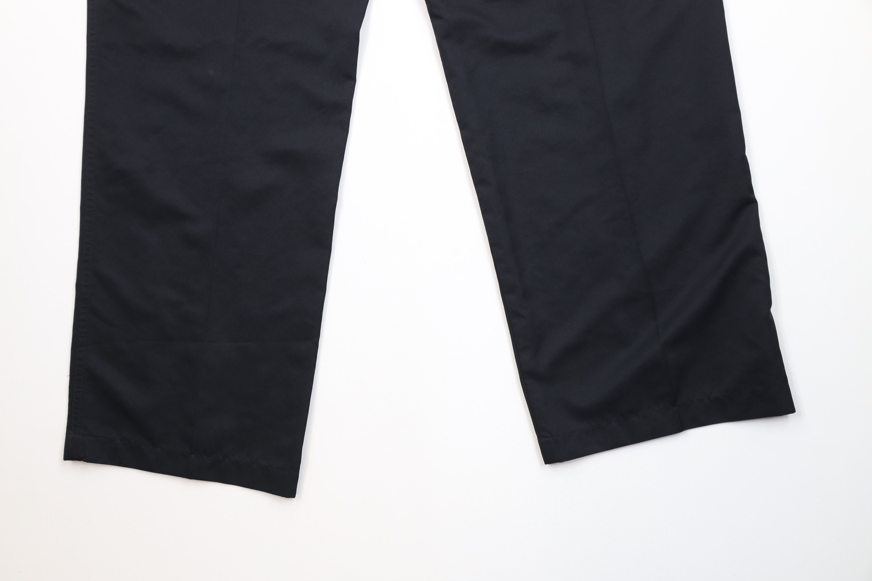 Adidas Vintage Y2K Adidas Golf Spell Out Wide Leg Chino Pants Black Size US 36 / EU 52 - 10 Thumbnail