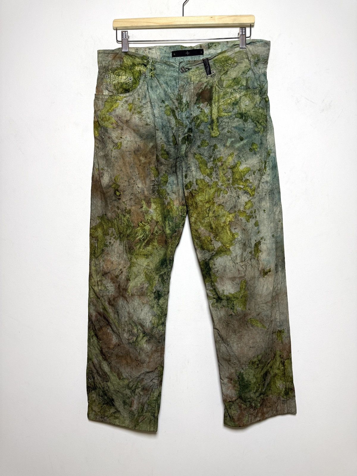 Stone Island stone island overdyed cotton pants Size US 37 - 1 Thumbnail