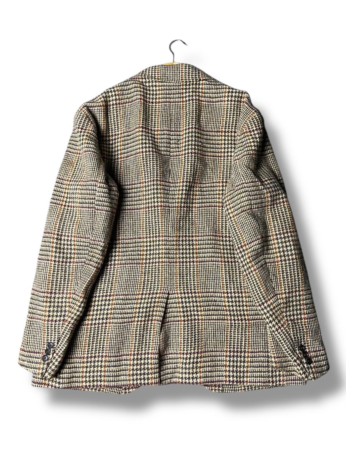 Harris Tweed Do Classe + Harris Tweed Checkered Blazer (168) Size US XXL / EU 58 / 5 - 3 Thumbnail