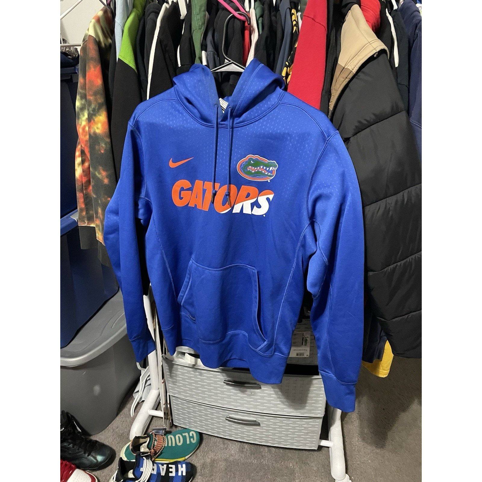 Nike Size M- Nike Therma Fit Florida Gators Hoodie Blue Mens Size US M / EU 48-50 / 2 - 1 Thumbnail